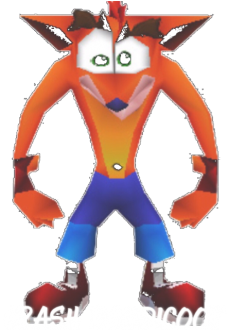 maglietta crash bandicoot